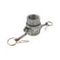 1.1/4" Type D BSPP Female Aluminium Camlock Coupling