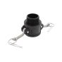 1.1/2" Type B X BSPT Male Polypropylene Type B Camlock Coupling