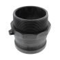 3" Type F Camlock X BSPT Male Polyprop Camlock Coupling