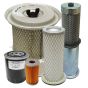 Filter Service Kit for Benford Terex 3.5 Tonne and 4 Tonne Dumpers with Yanmar Engine - Plastic Tanks - April 2004 Onwards
