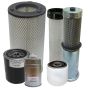 Filter Service Kit for Terex/ Mecalac 5 - 7 Tonne Dumpers with Perkins T1 Engine, Plastic Tanks and Filter Housing - January 2002 - March 2004