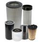 Filter Service Kit for Terex/ Mecalac 5 - 7 Tonne Dumpers with Perkins T2 Engine, ITL Transmission and Plastic Tanks - May 2004 - October 2005