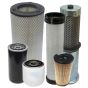 Filter Service Kit for Terex/ Mecalac 5 - 7 Tonne Dumpers with Perkins T2 Engine, Spicer Transmission and Plastic Tanks - April 2004