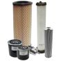 Filter Service Kit for Terex/ Mecalac TA2H Dumper with Kubota D1703M Engine - 2010 onwards