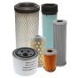 Filter Service Kit for Thwaites 1.5, 2 and 2.3 Tonne Dumpers with Yanmar 3TNE88-EWA Engine