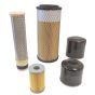 Filter Service Kit for Kubota KX91-3 Alpha (D1503 Engine) Mini Excavators