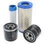 Filter Service Kit Thwaites 1 Ton with Kubota Engine