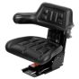 Wrap Around Arm Rear Suspension Seat PVC