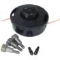 Universal Tap-n-Go Brushcutter Head with Multi Adaptors