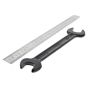 Open End Spanner 1/2 Whit (9/16" BSF) x 7/16 Whit (1/2" BSF) Super Slim 