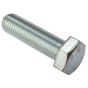 M14 x 40mm Zinc Plated 8.8 HT DIN 933 Setscrews 25 Pack