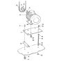 Electric (240/110 volt) Drive Assembly Assembly for Winget 100T Cement Mixers