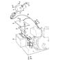 Battery, start switch & loom Yanmar L40/48 ARE-SE/L48N5SJ1 (electric start) Assembly for Winget 100T Cement Mixers