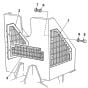 Mesh Guards Assembly for Winget 100T Cement Mixers