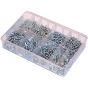 Self Tapping Screws Slotted Pan Head, Sizes 4 to 10, Assorted Box (700 pieces)