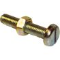 Steel Machine Screws & Pan Head Nuts, Assorted Box (300 pairs)