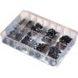 Assorted Box Metric “E" Retainers, Sizes: 1.5-15mm (800 pieces)