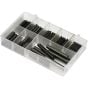 Metric Spring Roll Pins, Sizes: 2.5-8x55mm, Assorted Mini Box  (160 pieces)