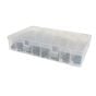 Speed Fasteners, Round & Rectangular Flat Clips, Assorted Sizes (1000 pieces)