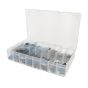 Speed Fasteners, Round & Rectangular Flat Clips, Assorted Sizes (1000 pieces)