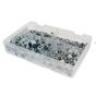 UNF Nylon Insert Locking Nuts 1/4" - 1/2" Assorted Box  (220 pieces)