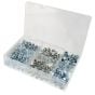 UNC Steel Nuts & Nylon Insert Locking Nuts, Assorted Box (300 pieces)