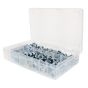 Steel Nuts Assorted Sizes M6-M12 for Machinery and Construction Projects