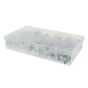 Nylon Insert Locking Nuts, Assorted Mini Box Metric (150 pieces)