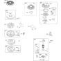 Electrical Starter Assembly for Briggs and Stratton Model No. 21R707-0047-G1 Vertical Shaft Engine