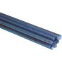 Bright Round Bars Length: 3', Various Diameters, Assorted Pack of 10