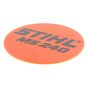 Model Plate for Stihl MS240 Chainsaw - 1121 967 1515