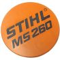 Model Plate for Stihl MS260  - 1121 967 1507