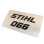 Model Plate for Stihl 066 - 1122 967 1505