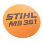 Model Plate for Stihl MS361 - 1135 967 1500