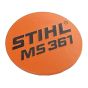 Model Plate for Stihl MS361 - 1135 967 1500