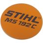 Model Plate for Stihl MS192C - 1137 967 1501