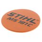 Model Plate for Stihl MS181C Chainsaws - 1139 967 1502