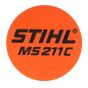 Model Plate for Stihl MS211C - 1139 967 1504
