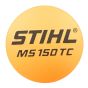 Model Plate for Stihl MS150TC Chainsaws - 1146 967 1500