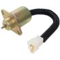 3-Wire Stop Solenoid for Kubota D1105 Engine - Replaces 17454-60010