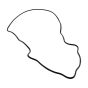 Bonnet Gasket for Yanmar 3TNV82A-BPTB Engine - 119802-11310