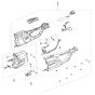 Housing for Husqvarna 120iTK4-H