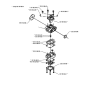 Carburetor Details  for Husqvarna 122L Trimmer/ Edgers