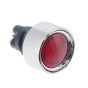 Momentary On Push Switch with Red LED Illumination - 12V - 0-485-05