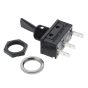 Change Over or On/Off Flick Switch with Nylon Paddle Lever - 10A at 12V - Each - 0-658-00