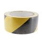 Adhesive Hazard Warning Tape (Black/Yellow) 50mm x 33m