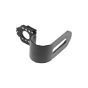 Black Nylon P Cable Clips for 6-9mm diameter cable (Pack of 25) - 0-002-92