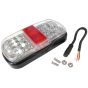 Rear Combination Lamp 12/24Volt with 4 Function LED & 400mm Lead - 0-300-10