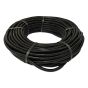 Black Nylon Heavy-Duty Convoluted Split Tubing - 13NW x 50m - 0-331-13