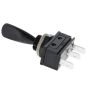 3 Way/Change Over Toggle Switch with Plastic Lever - 10A at 12V - Each - 125 1896